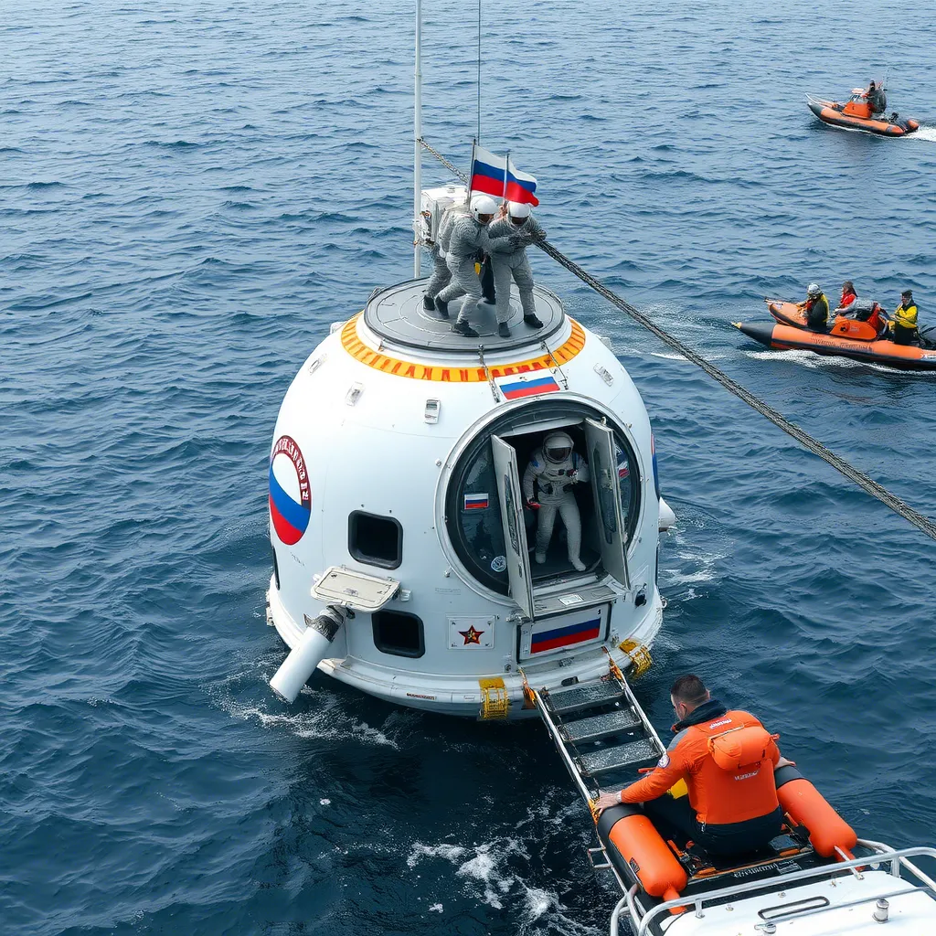 Спасательные оборудования по заказу Роскосмоса