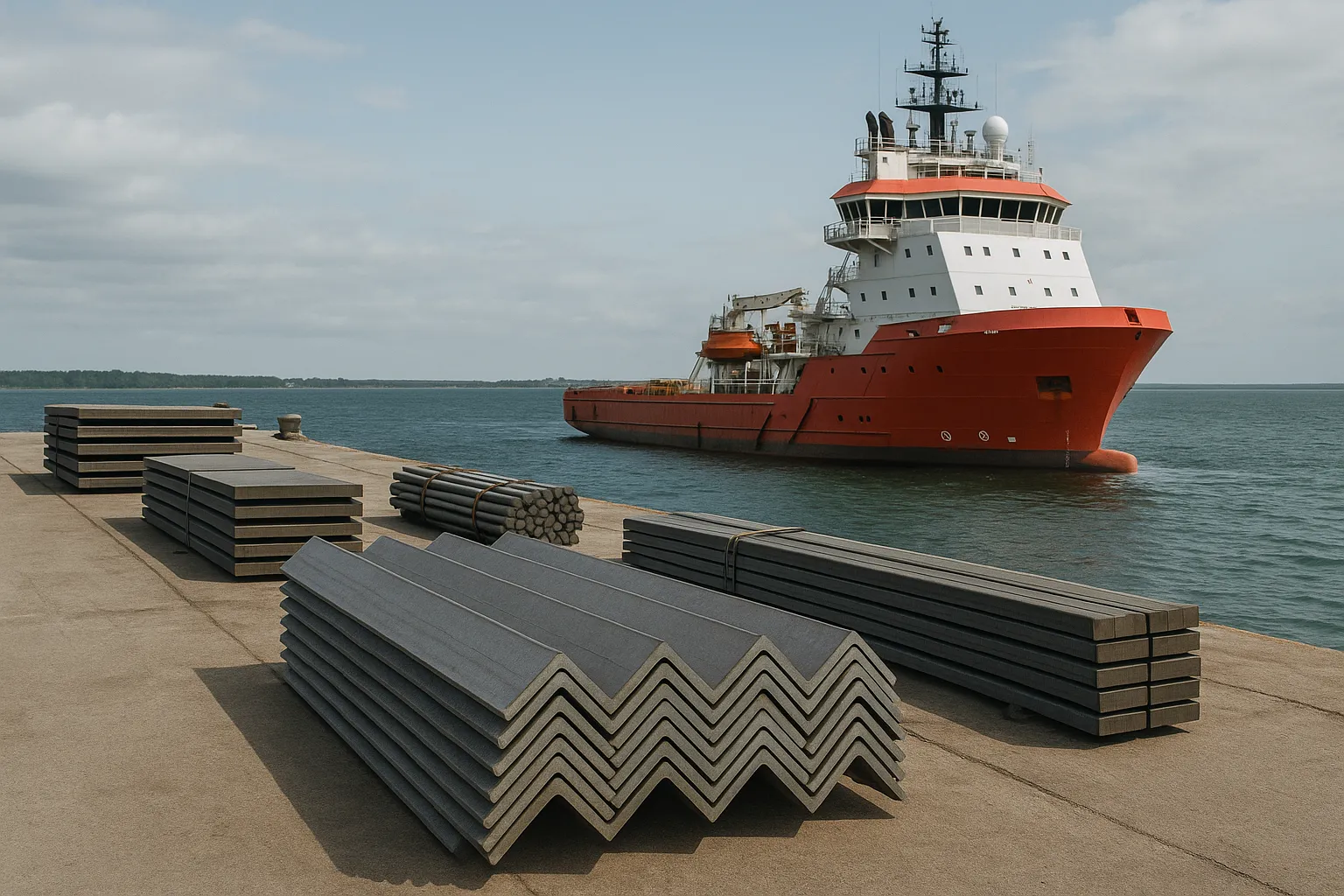 Пассажирское судно для перевозки экипажей морских добычных и буровых платформ