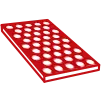 Лист перф   RAL9010